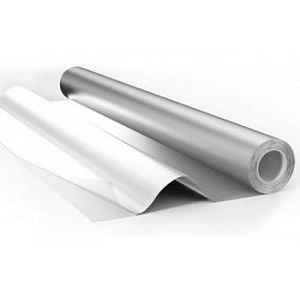 Фольга теплоотражающая алюминиевая 10 м2. 150 мкр.