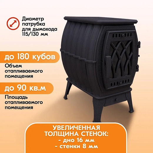 б-Печь-камин Прометалл Бахта отопительно-варочная2 Страница 2000х2000