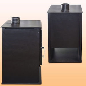 14 камин Варвара Гармония 105 Черный 2000х2000